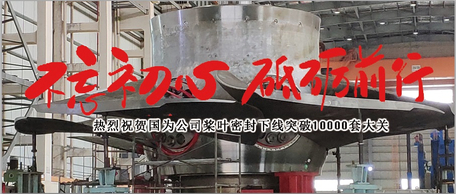 不忘初心 砥礪前行!——熱烈祝賀國為公司槳葉密封下線突破10000套大關(guān)
